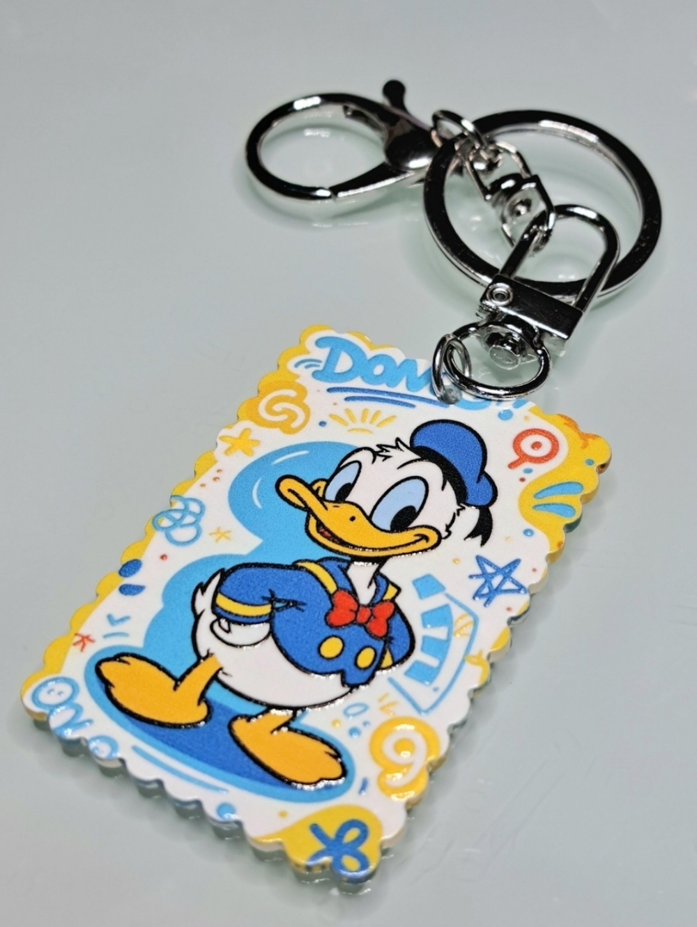 Disney Donald Duck Purse Backpack Charm Clip Keychain